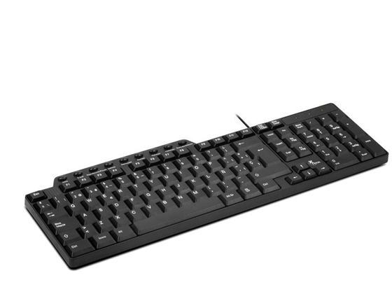 Teclado Xtech USB Estándar Negro Español