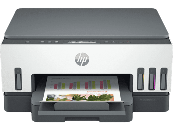 Impresora HP Smart Tank 720 Multifuncional Color, Tinta Continua, WiFi/Bluetooth, 11ppm