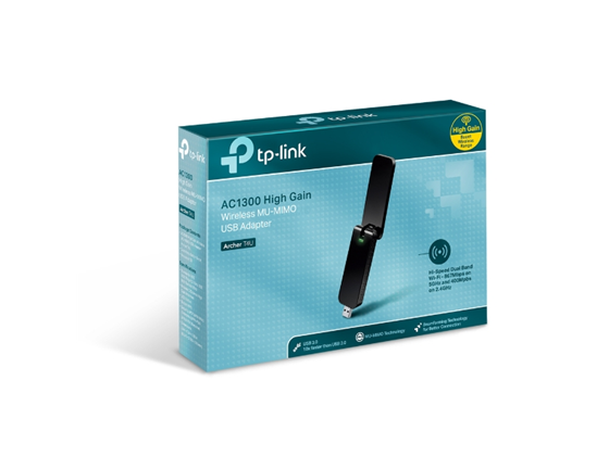 Adaptador USB Wi-Fi TP-Link Archer T4U Doble Banda AC1300 Wi-Fi 5