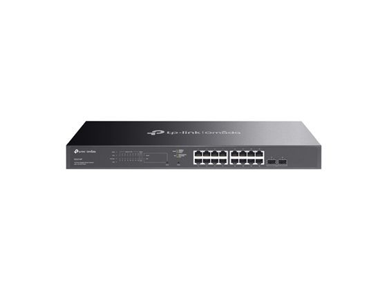 Switch TP-Link Omada SG2218P 18 Puertos Gigabit, 16 POE+, 2 SFP, 150W