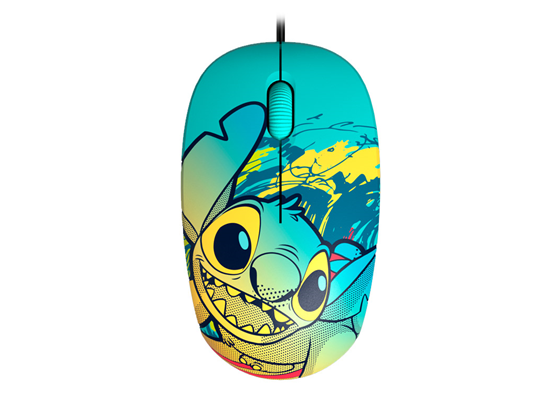 Mouse Xtech Disney Stitch Óptico USB 1200 DPI 3 Botones Azul