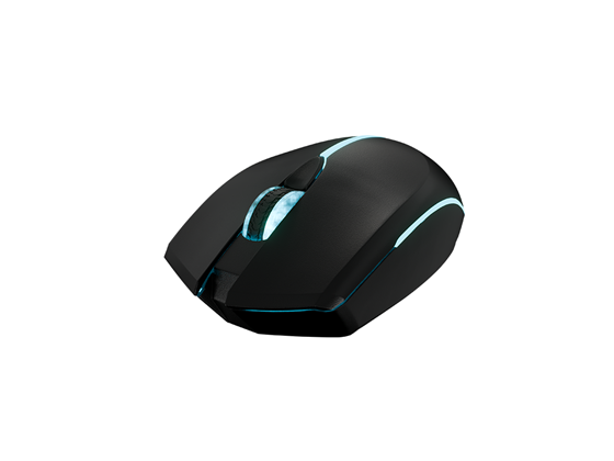 Mouse Xtech Inalámbrico Óptico 3200 DPI, 4 Botones, LED, Adaptador USB Negro