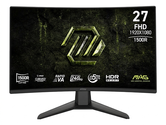 Monitor MSI MAG 274CF X24 27" Curved Gaming FHD 1080p Rapid VA 240Hz, 1500R, HDMI, DP