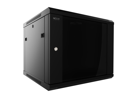 Gabinete de Pared Nexxt 18U Semi Ensamblado 600x450mm, 2 Ranuras para Ventiladores