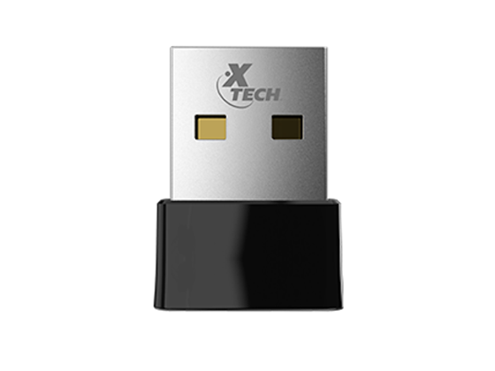 Adaptador de Red USB Xtech Wi-Fi AC Nano, Dual Banda 2.4/5 GHz, 633 Mbps